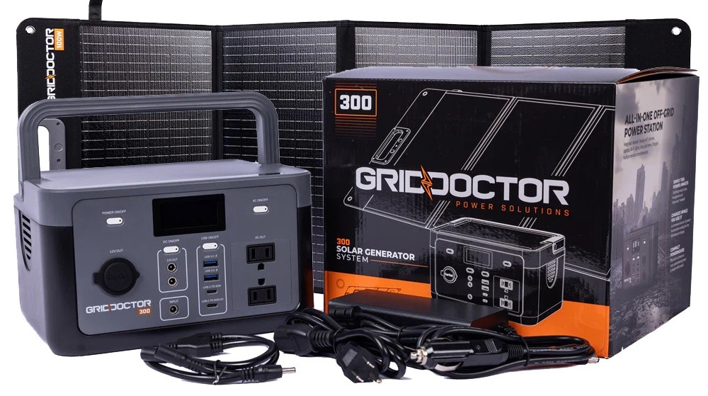 Grid Doctor 300 Solar Generator System